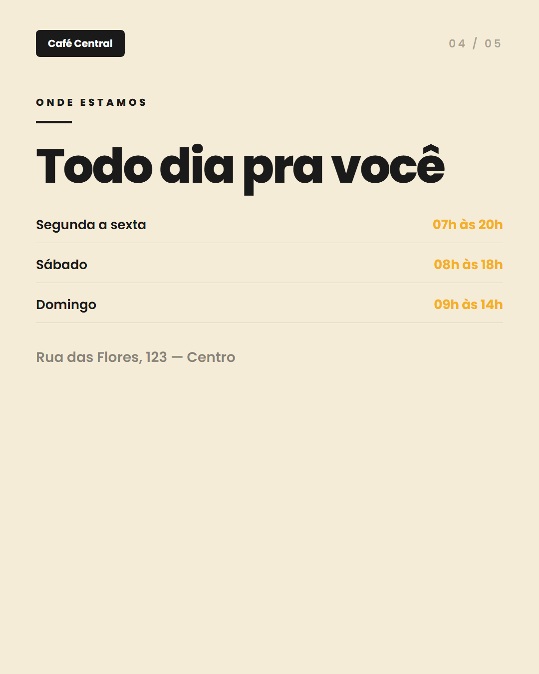 Convite para Visita, slide 4