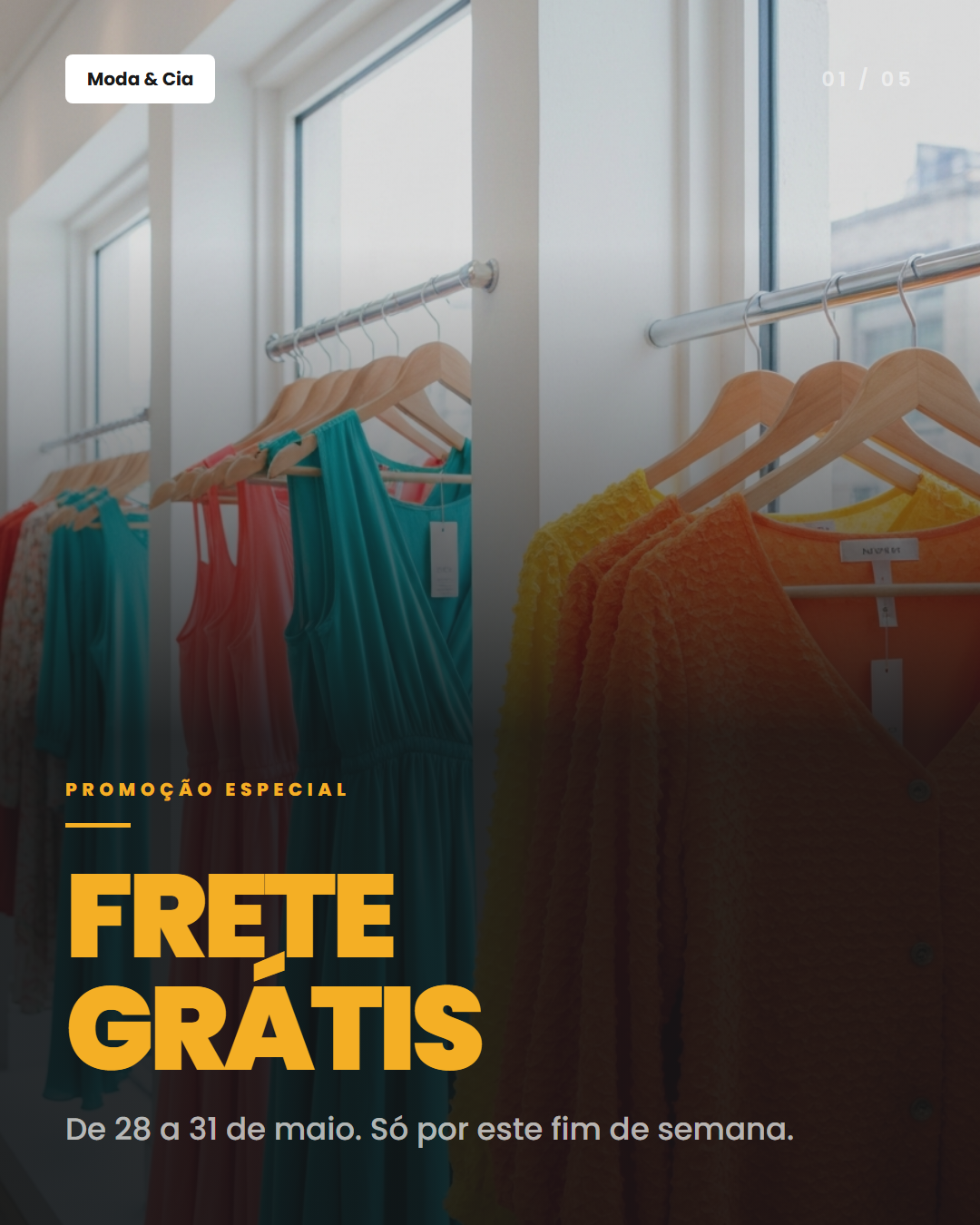 Promoção Frete Grátis, slide 1